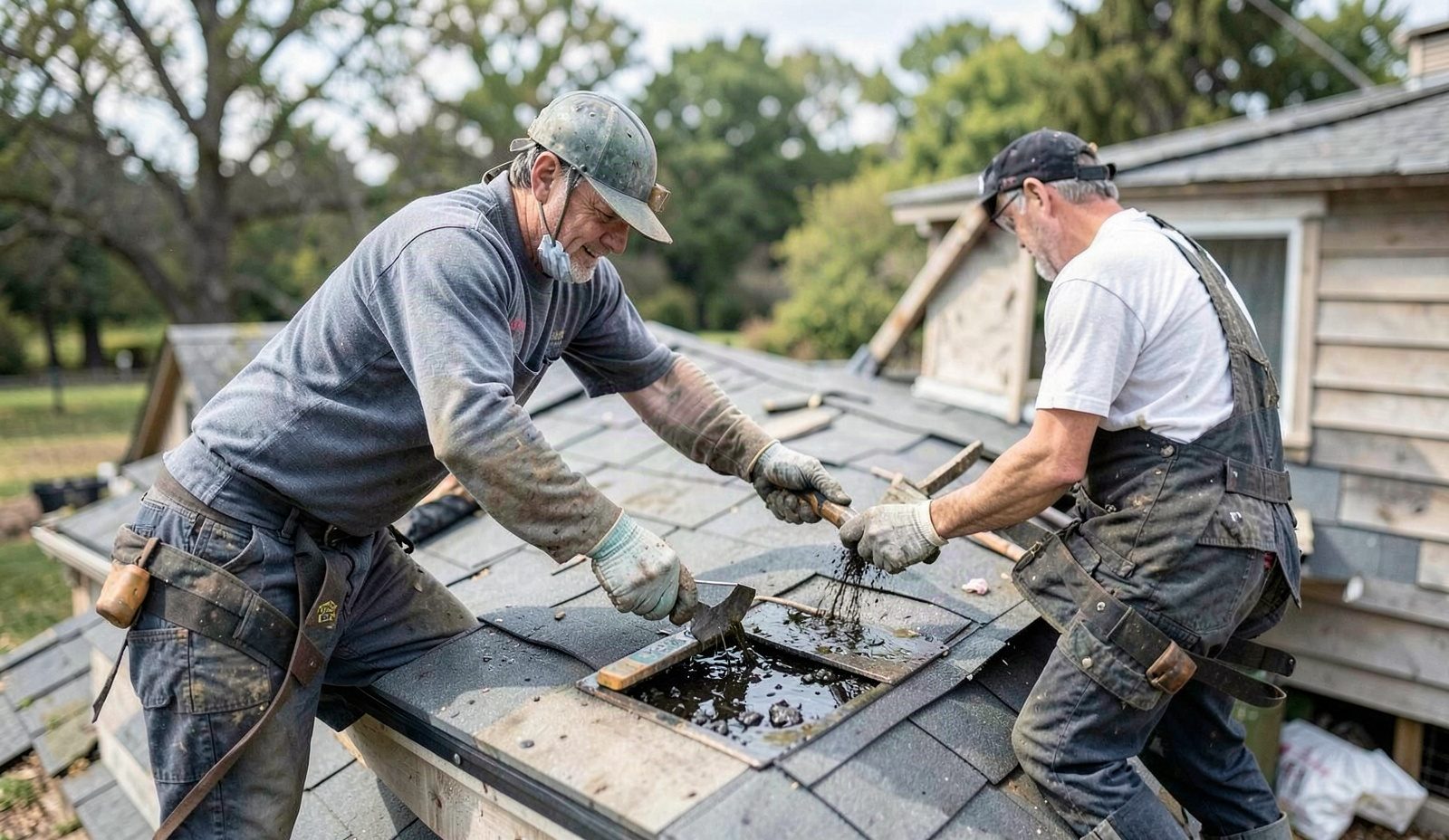 24 Hour Roof Leak Service Checking The Readings