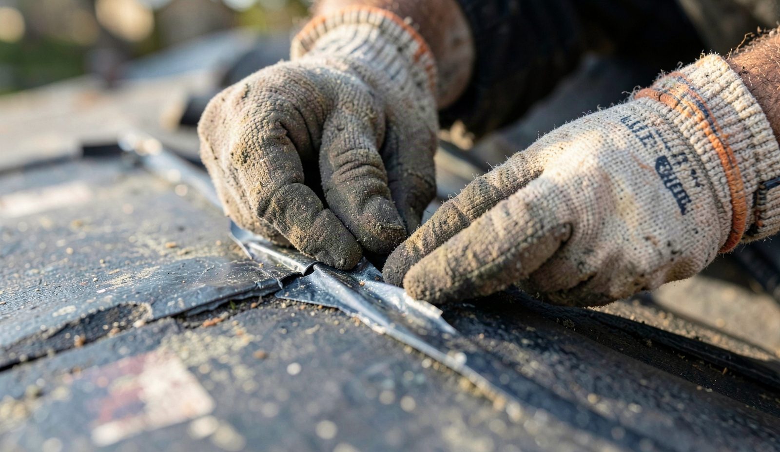 Bexley Roofing Technician Diagnosing The Problem