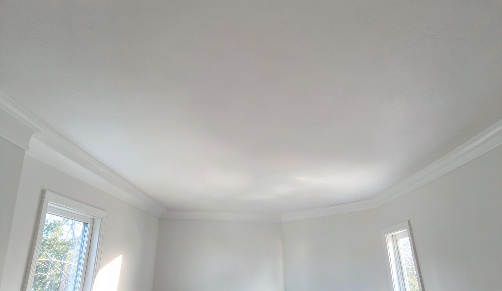 Ceiling Water Stains Mid Job Workmanship