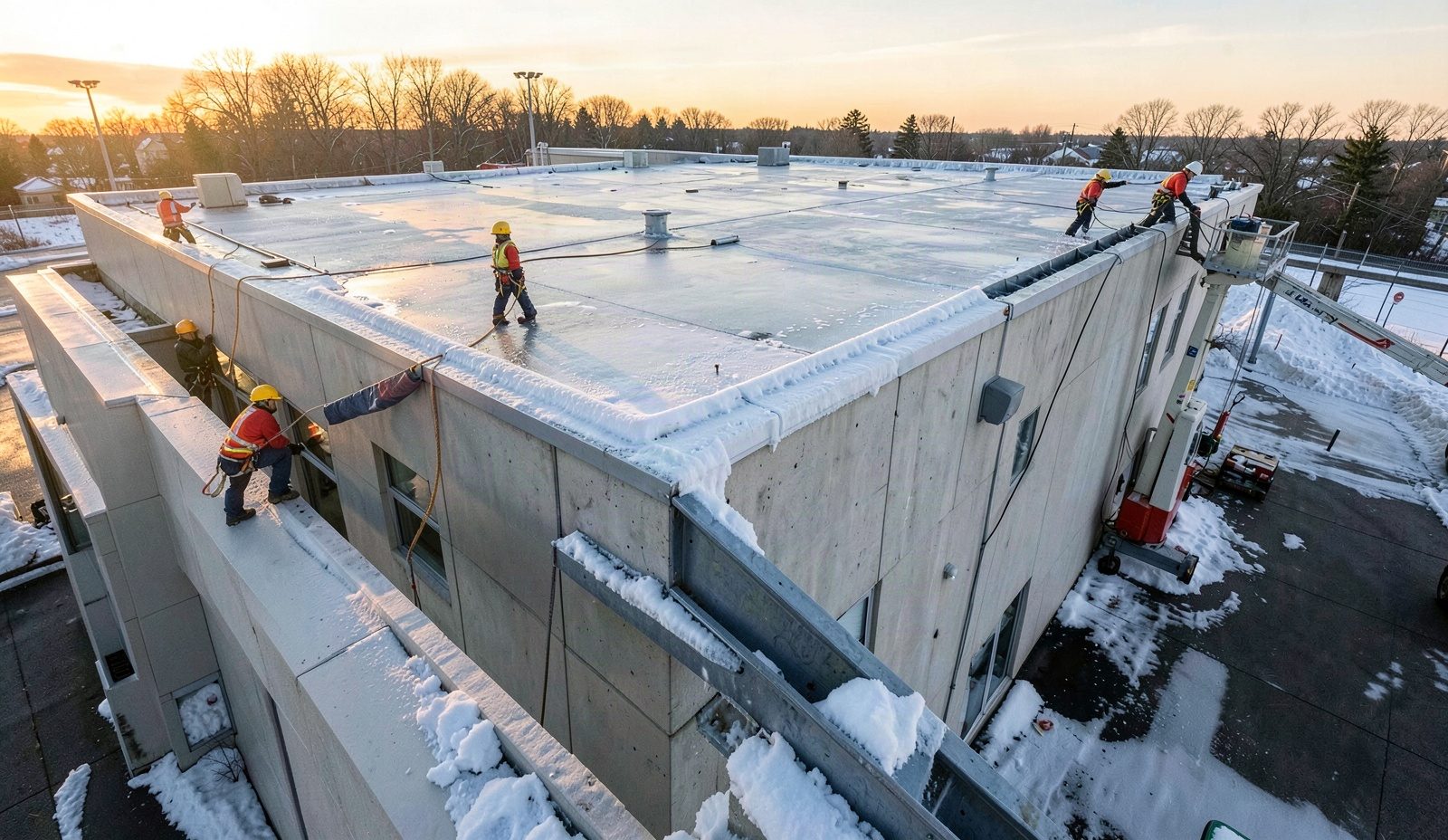 Commercial Roof Maintenance Plans Morning Service Call