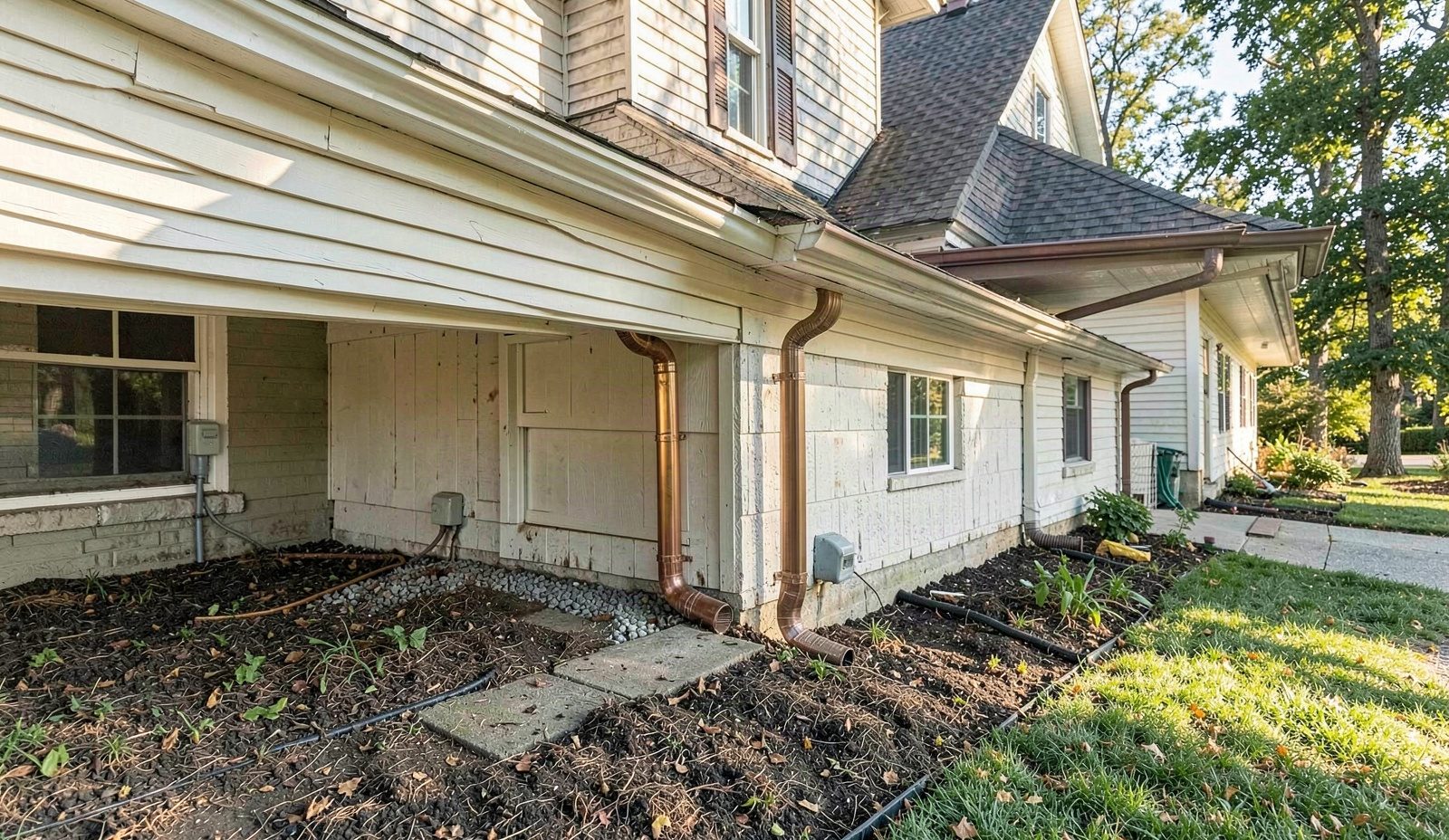 Damaged Or Clogged Gutters Careful Workmanship