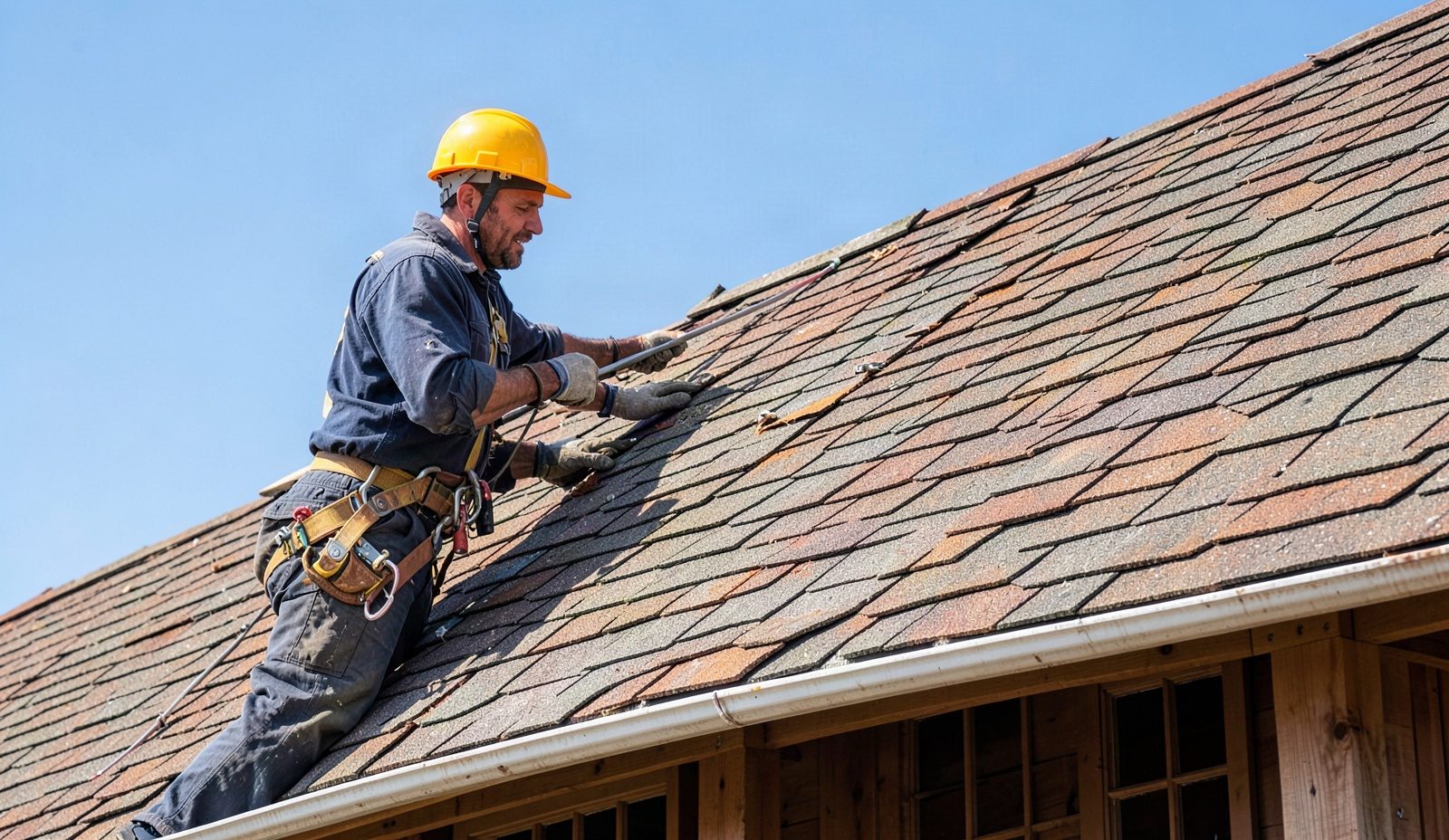 Diy Vs Professional Roof Repair Team On The Job