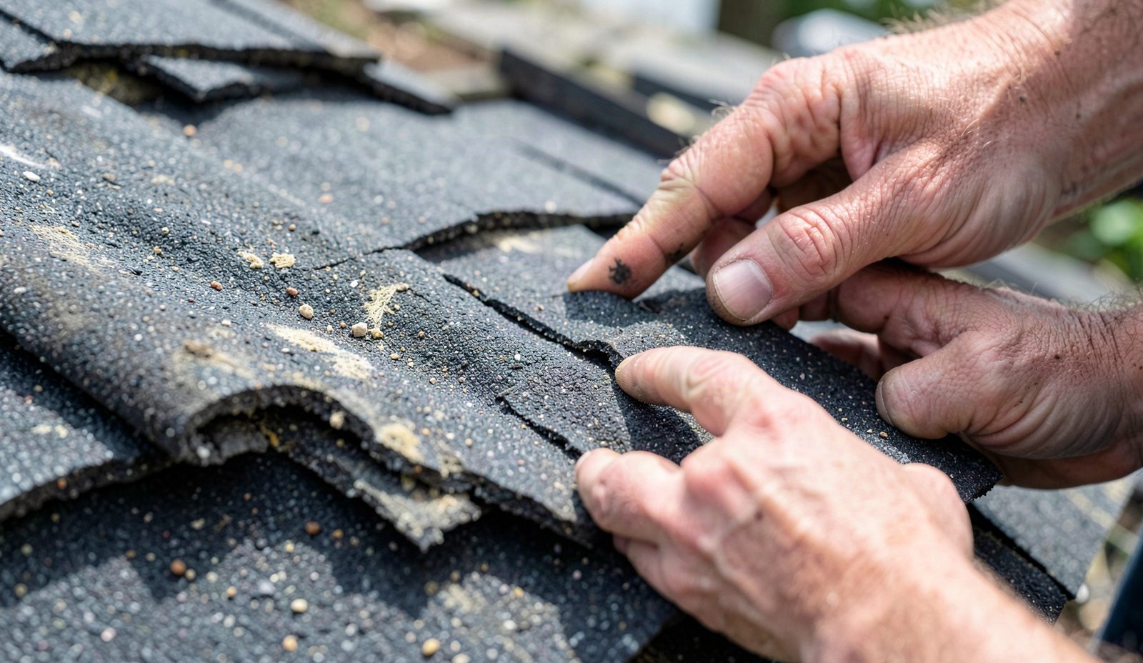 How To Choose A Roofing Contractor Technician Diagnosing The Problem
