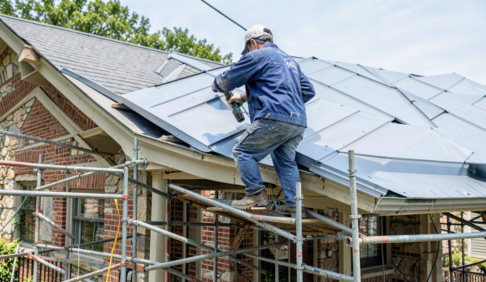 Metal Vs Shingle Roofing Morning Service Call