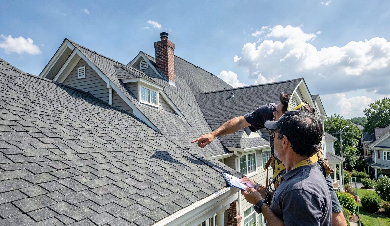 Reading A Roofing Proposal Line By Line Technician At The Front Door