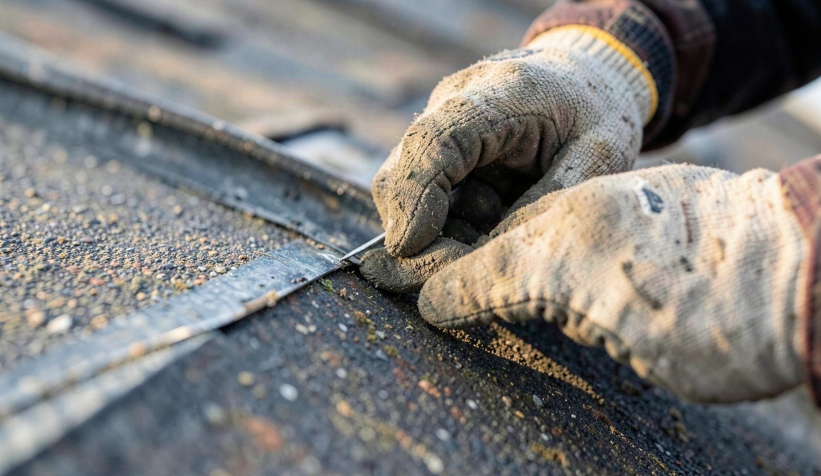 Reynoldsburg Roofing Inspection Close Up