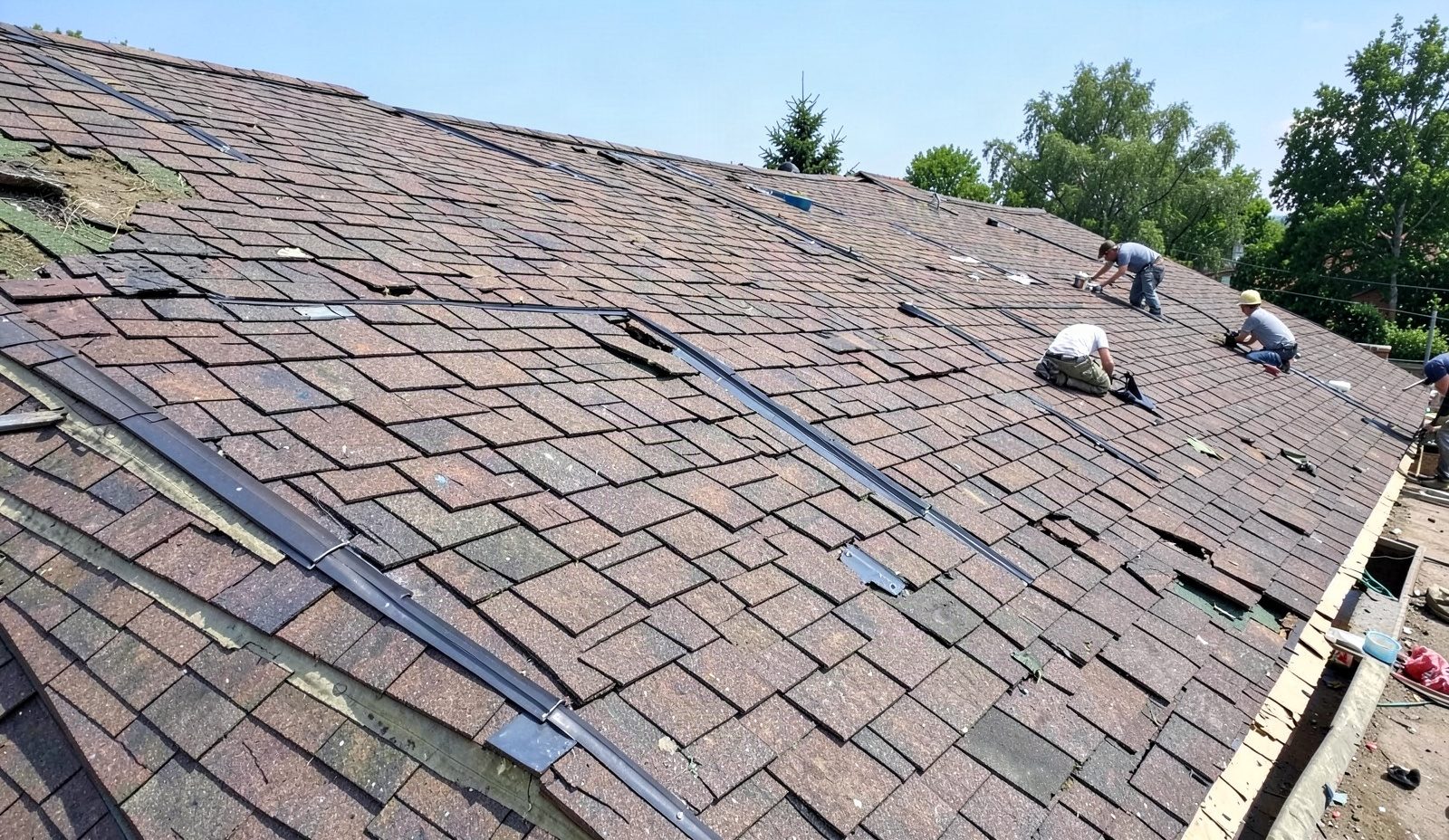 Reynoldsburg Roofing Making The Repair