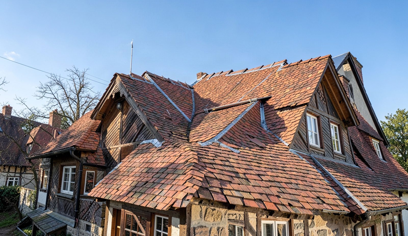 Roof Inspection Services Precision Work Close Up