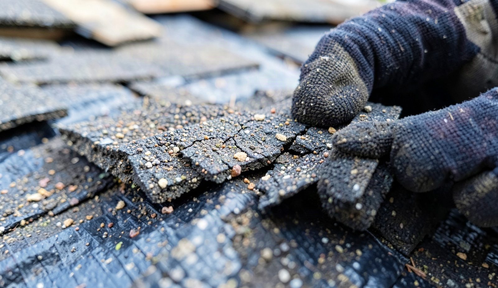 Roof Maintenance Programs Inspection Close Up
