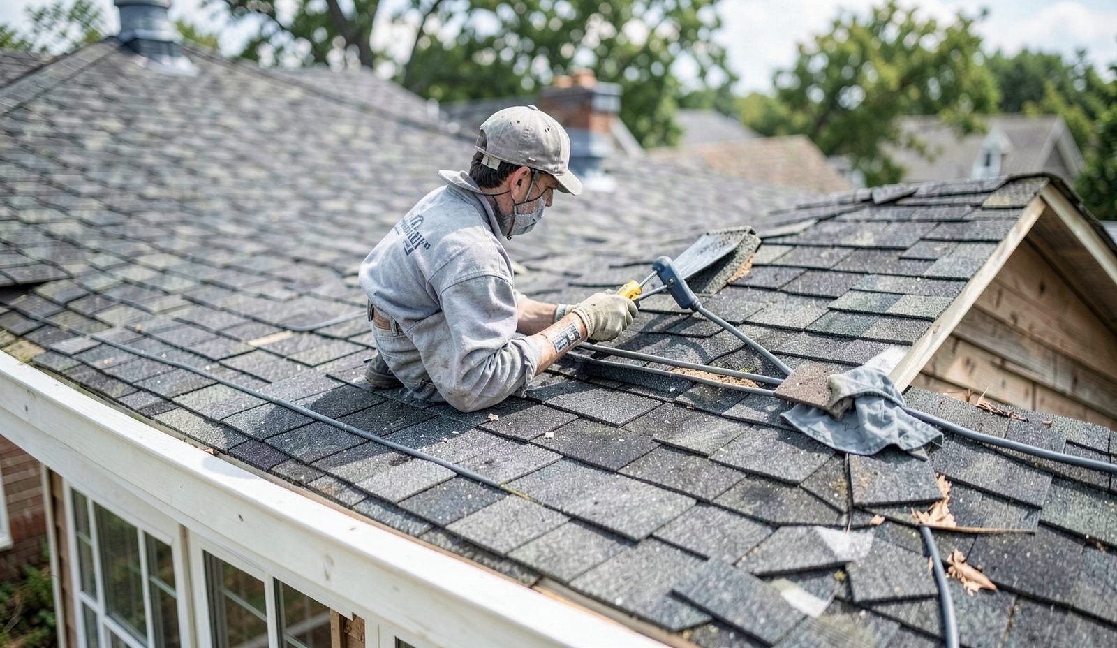 Roof Ventilation Services Checking The Readings