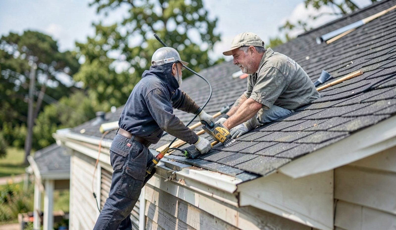 Roof Ventilation Services Skilled Hands At Work