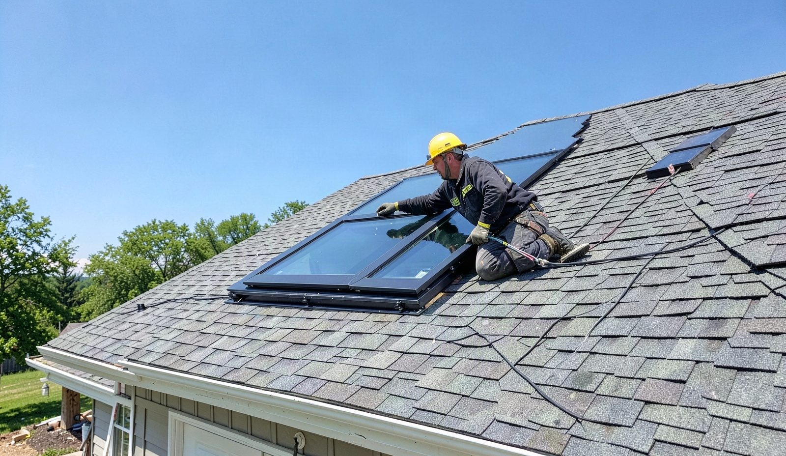 Skylight Installation And Repair Morning Service Call