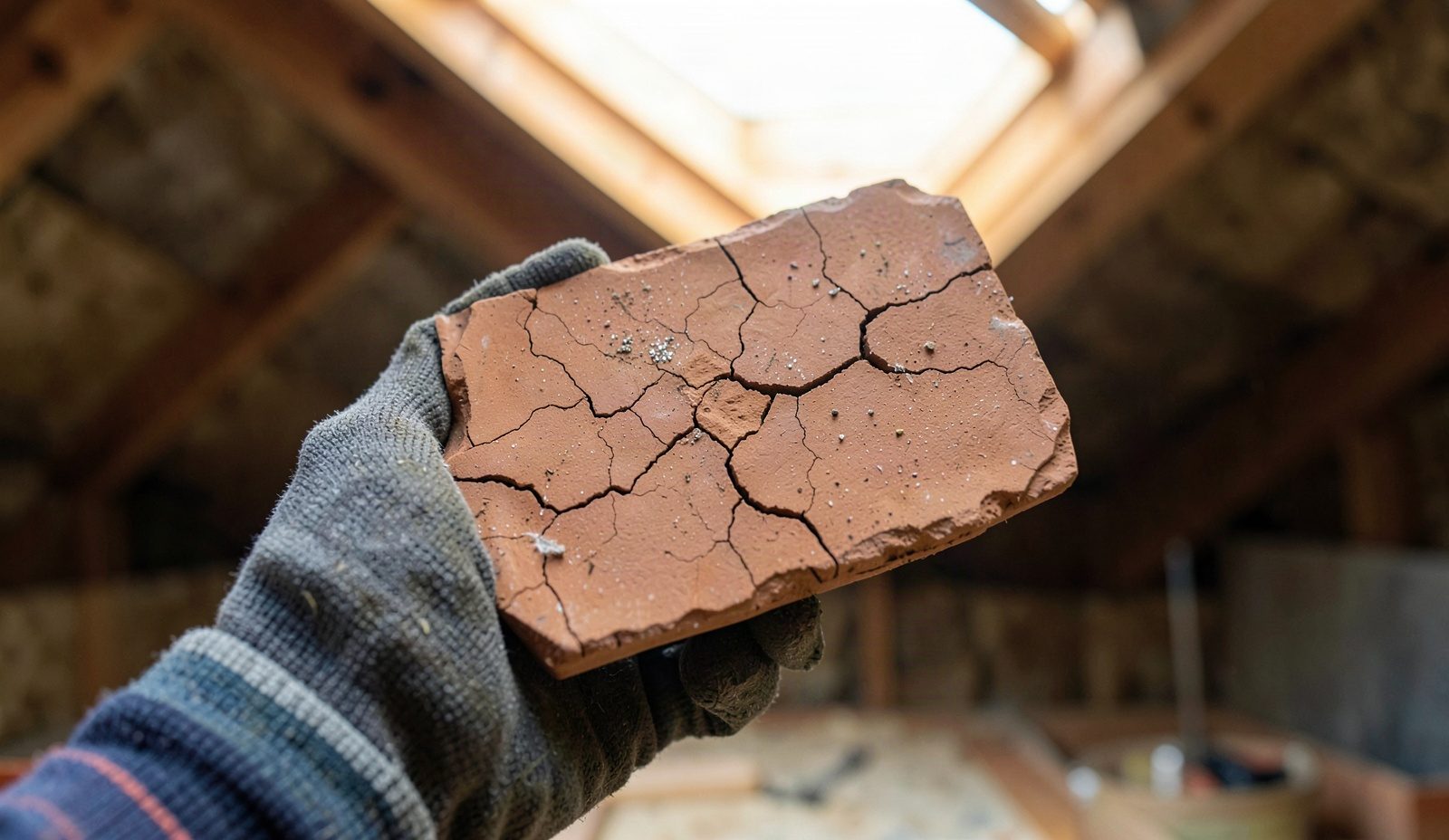 Tile Roof Installation Inspection Close Up