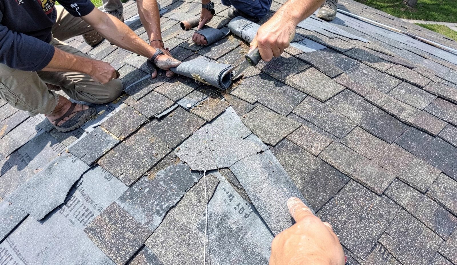 Westerville Roofing Making The Repair