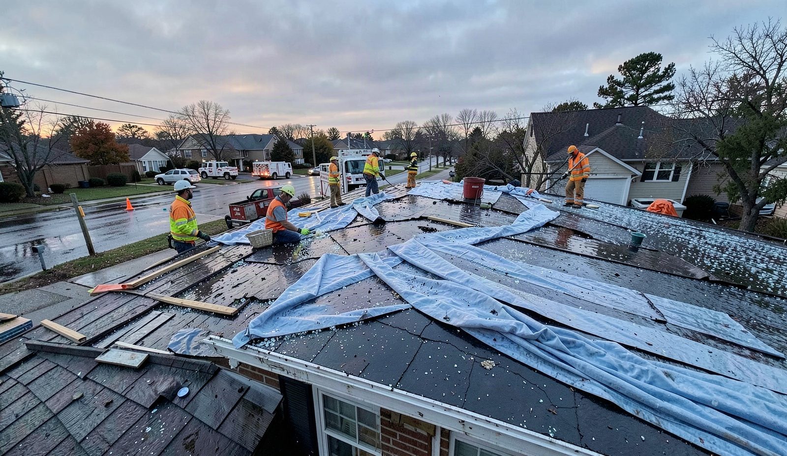 Worthington Roofing Annual Service Stop